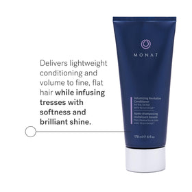 MONAT pump close-up highlighting easy dispensing and precise control benefit