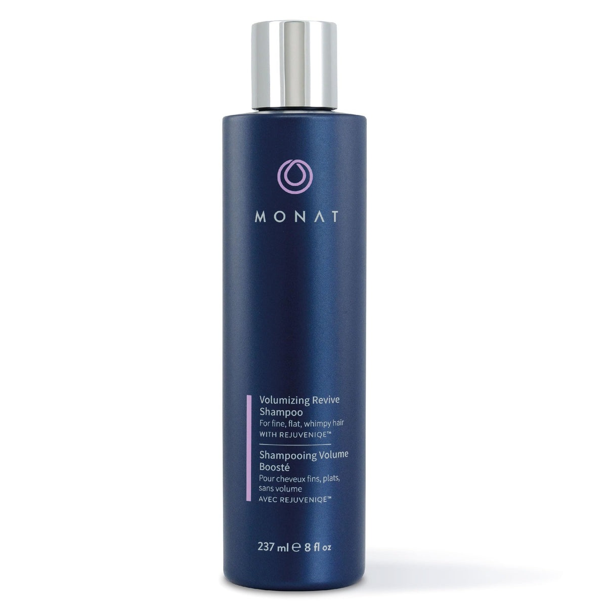 MONAT bottle front view showing packaging and lightweight volumizing benefits