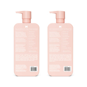 MONDAY HAIRCARE before and after hair comparison showing improved manageability