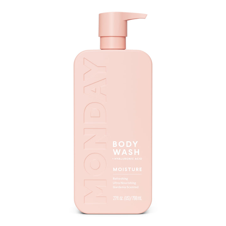 MONDAY HAIRCARE front bottle view showing label and volume, clear product identity and benefit