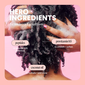 MONDAY HAIRCARE conditioner creamy texture demonstrating hydration