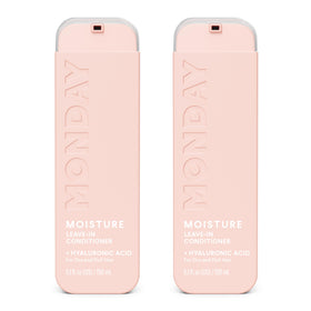 MONDAY HAIRCARE dual pack front packaging showing product and benefit