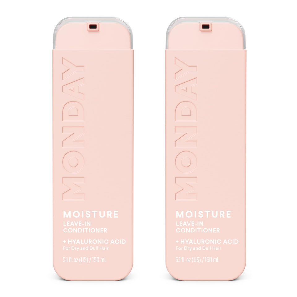 MONDAY HAIRCARE dual pack front packaging showing product and benefit