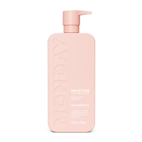 MONDAY HAIRCARE front bottle view showing moisture shampoo for hydrated hair