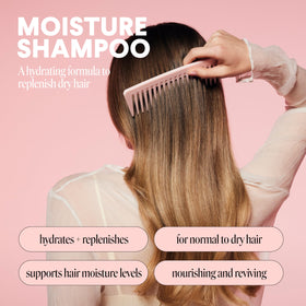 MONDAY HAIRCARE close-up texture of creamy shampoo for smooth application