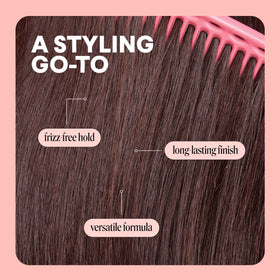 MONDAY HAIRCARE size comparison with hand to show 10 oz scale and travel-friendly use