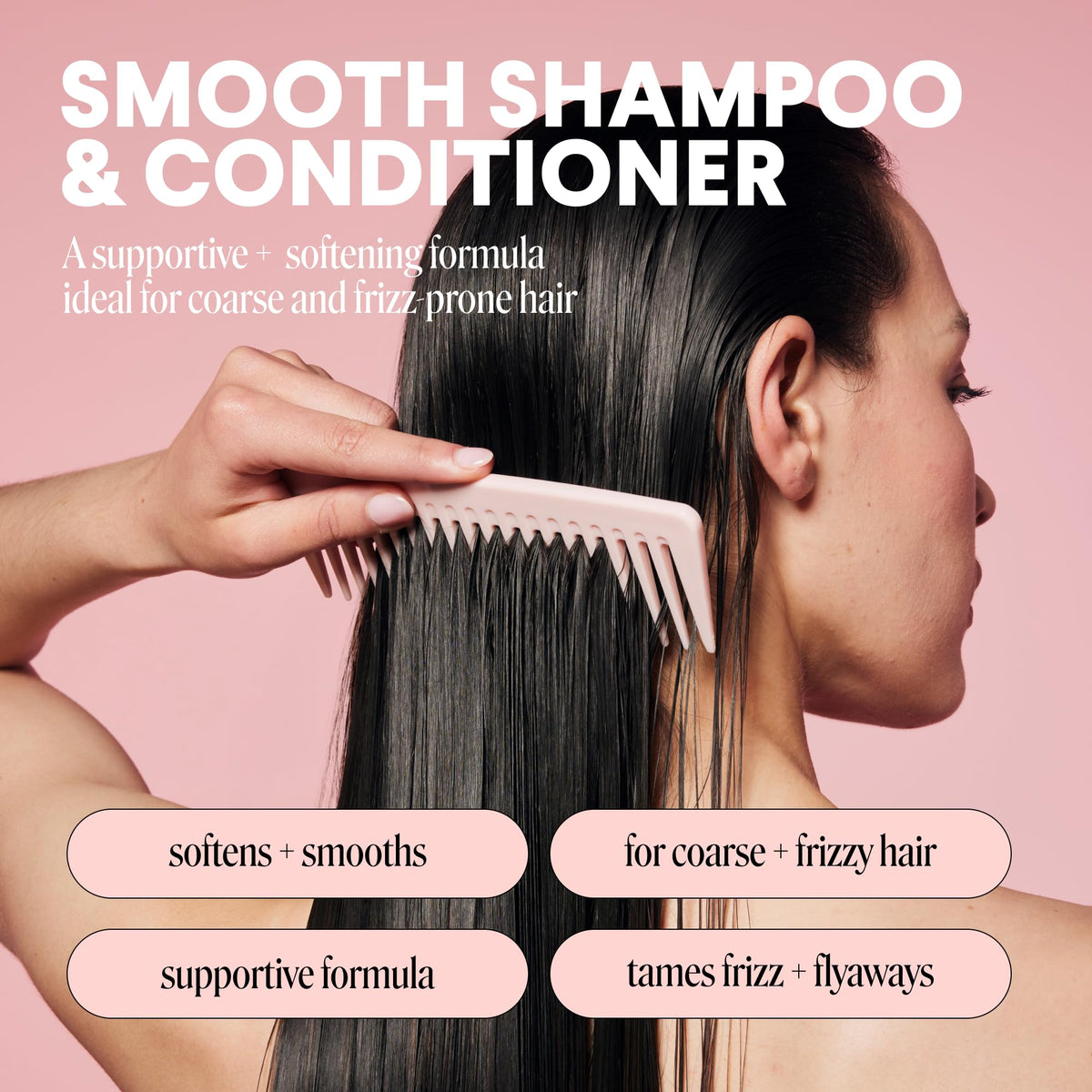 MONDAY HAIRCARE bottle label close-up highlighting ingredient benefits