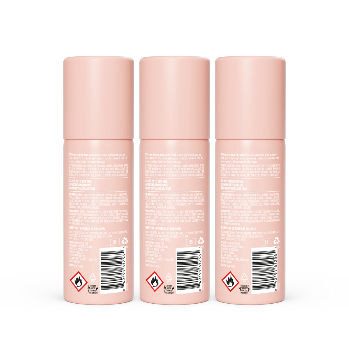 MONDAY HAIRCARE placed in bathroom lifestyle scene for daily use