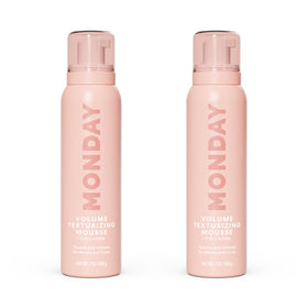 MONDAY HAIRCARE front packaging showing 7 oz twin pack and clear branding