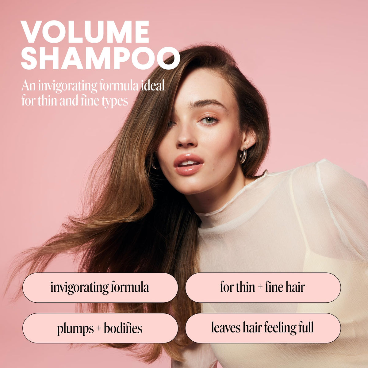 MONDAY HAIRCARE creamy lather texture that adds lightweight lift