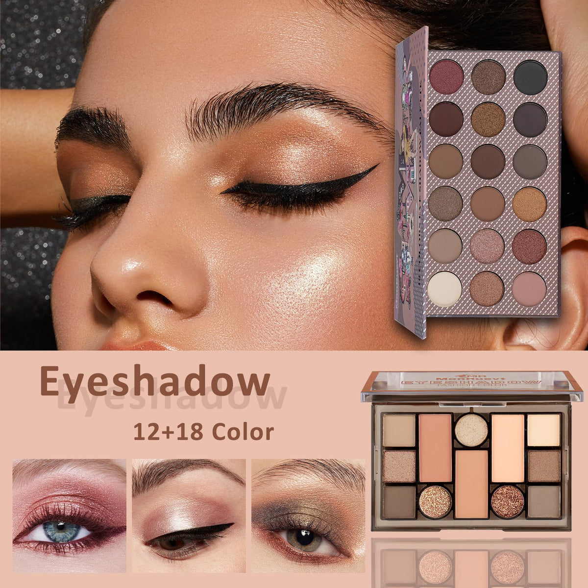 MONRUEVT foundation and concealer selection illustrating coverage options