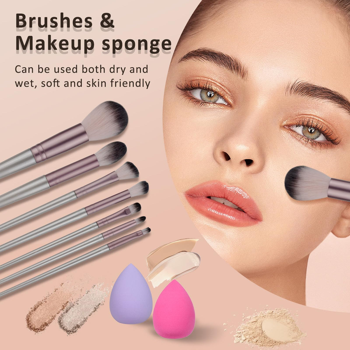 MONRUEVT lifestyle teen using kit demonstrating quick, travel-friendly application