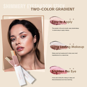 MooGlamor close-up of two-color stick tip demonstrating smooth application