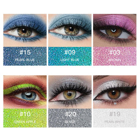 MooGlamor color swatches on forearm illustrating pigmentation and blendable finish