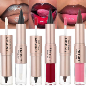 MooGlamor front packaging showing three dual-ended lip sticks and clear benefits