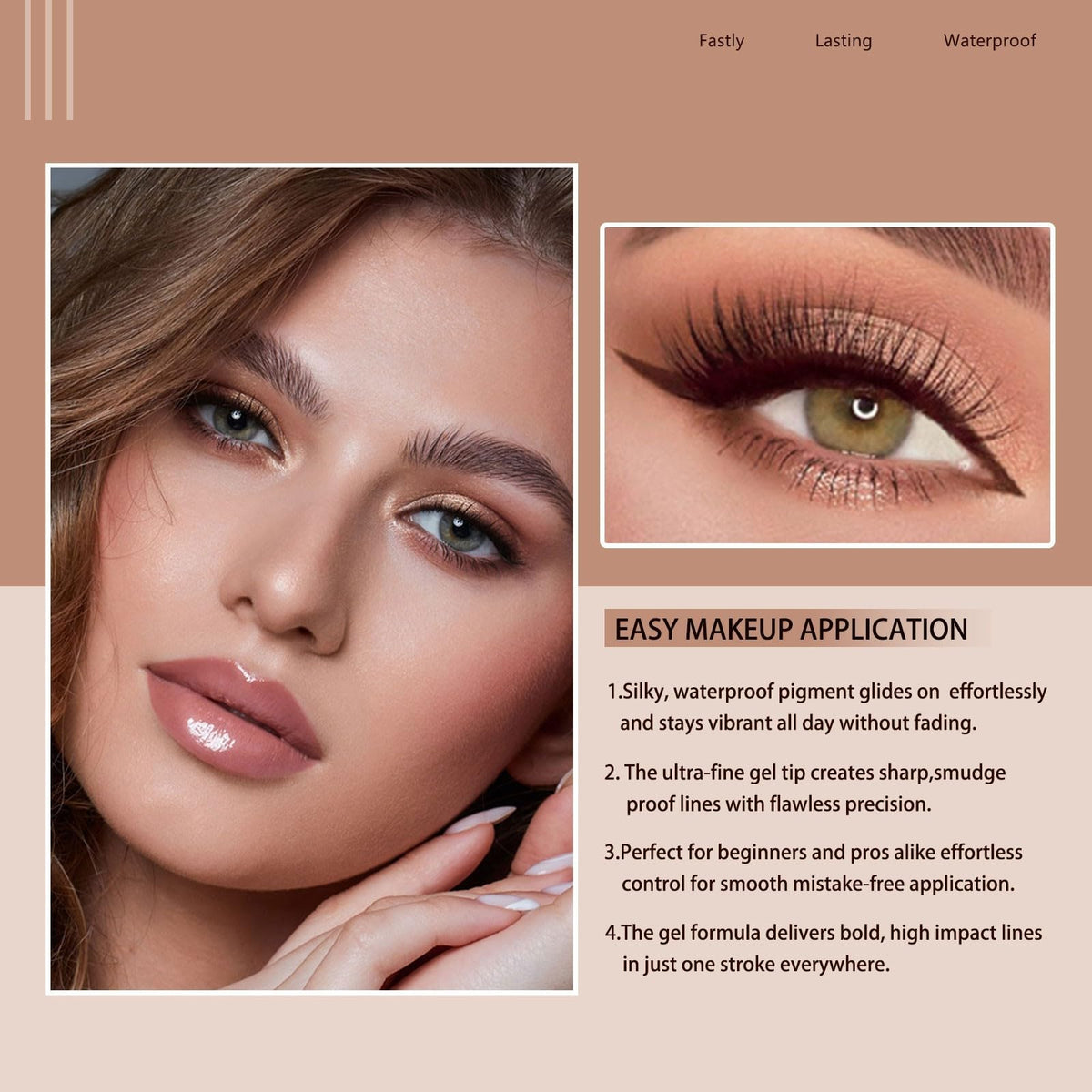 MooGlamor in makeup bag lifestyle shot, convenient spares for everyday use