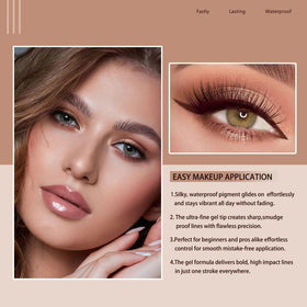 MooGlamor in makeup bag lifestyle shot, convenient spares for everyday use