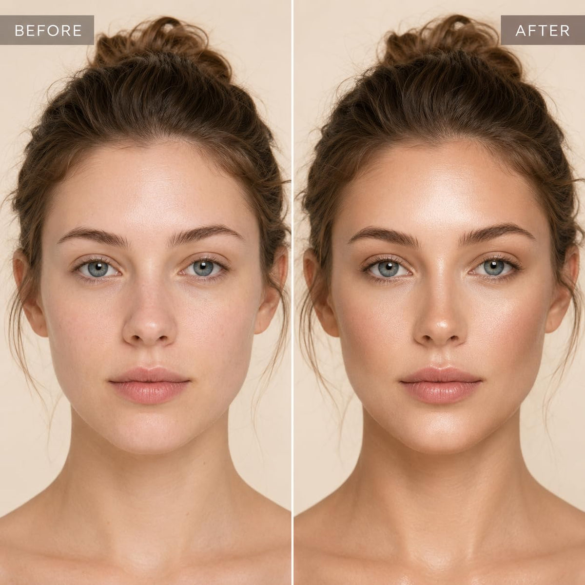 MOOMARTO nose contour before and after for refined shaping effect