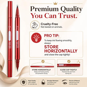 MOOMARTO fine single tip detail for precise tail and arch shaping benefit