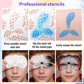 MOOMARTO stencils and glitter set displayed for quick decorative accents