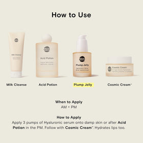 Moon Juice label detail showing ingredients list and clean beauty promise