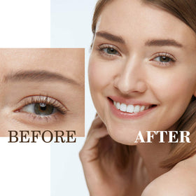 MoonKong pen in use drawing natural strokes for fuller brows