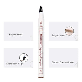 MoonKong color swatches Chestnut and Brown to match natural brows