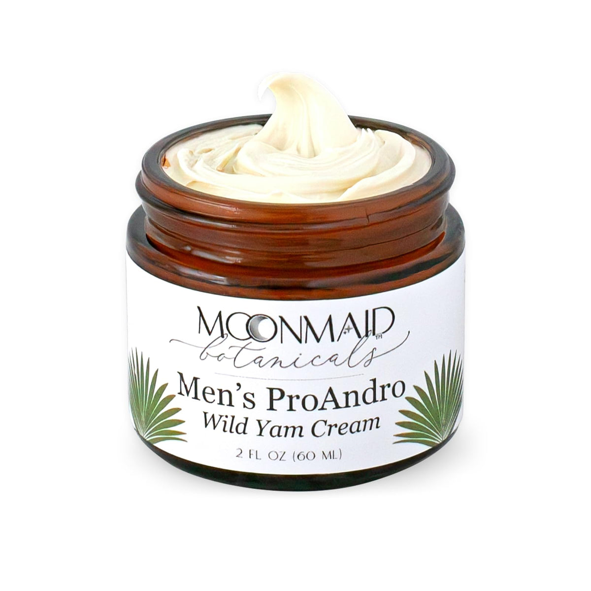 MoonMaid Botanicals cream texture on skin demonstrating smooth absorption benefit