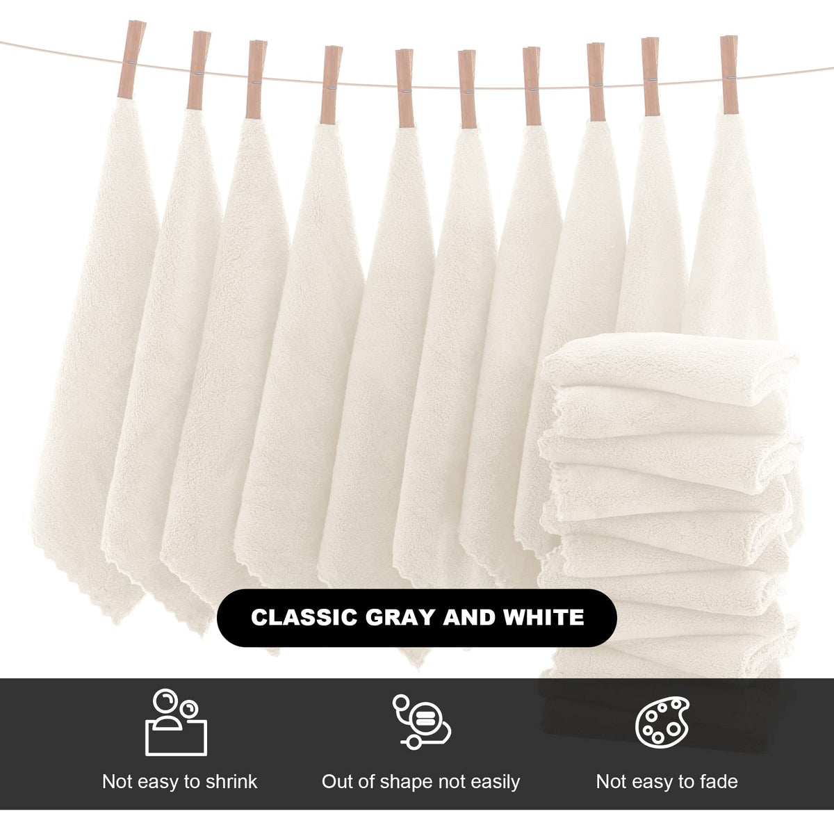 MOONQUEEN cloth in hand demonstrating plush softness and gentle touch