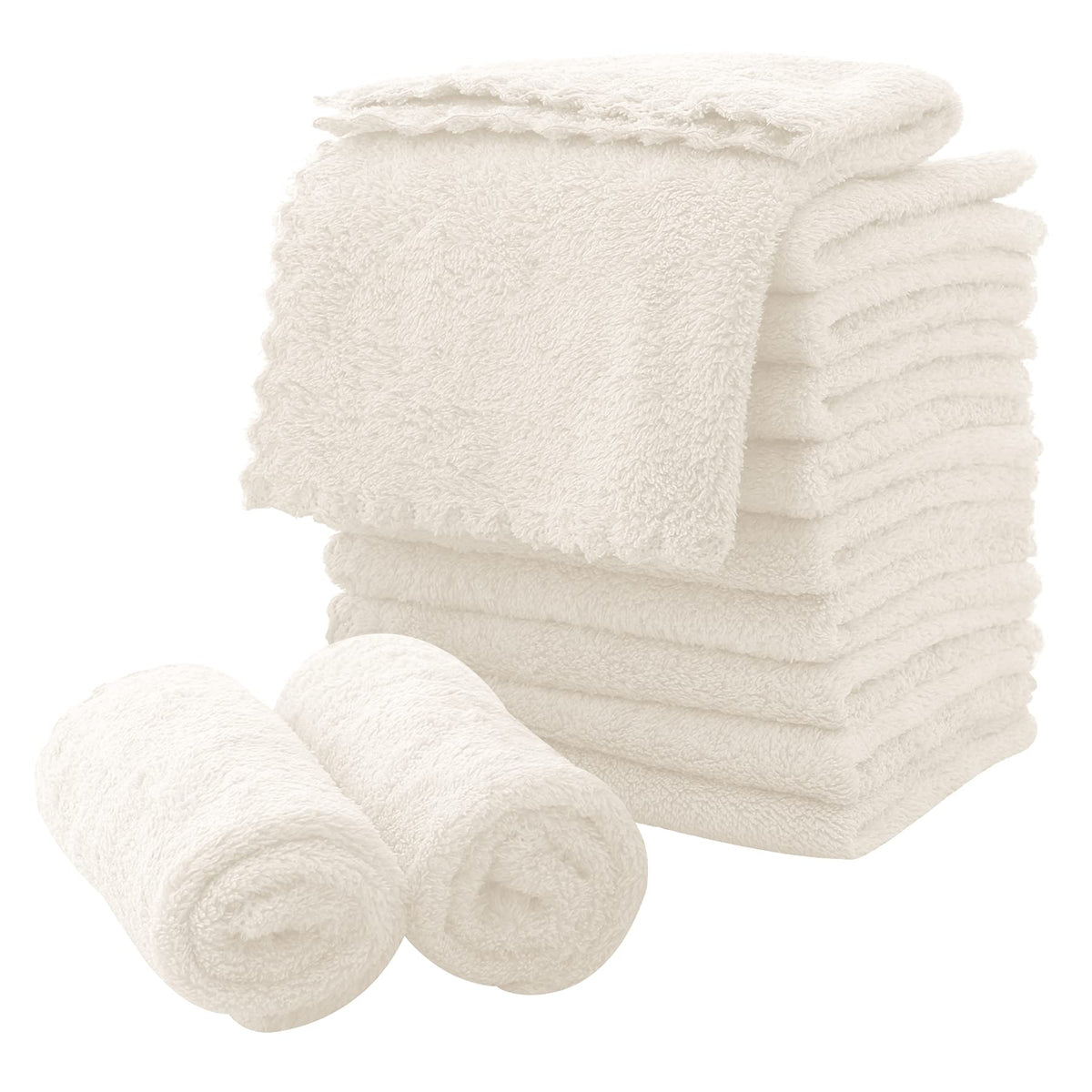 MOONQUEEN front packaging showing 12-pack cream cloths and benefits