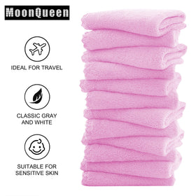 MOONQUEEN frozen berry in use removing makeup showing effective cleansing