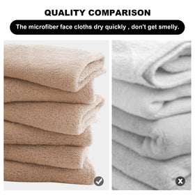MOONQUEEN care label detail showing washing instructions and longevity benefit