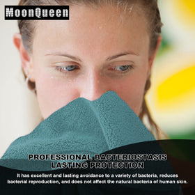 MOONQUEEN cloth inside travel bag illustrating portability and quick touch-ups