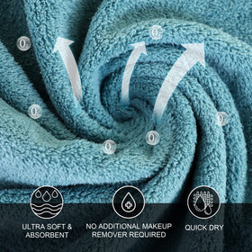 MOONQUEEN cloth inside cosmetic bag illustrating portability and touch-up use