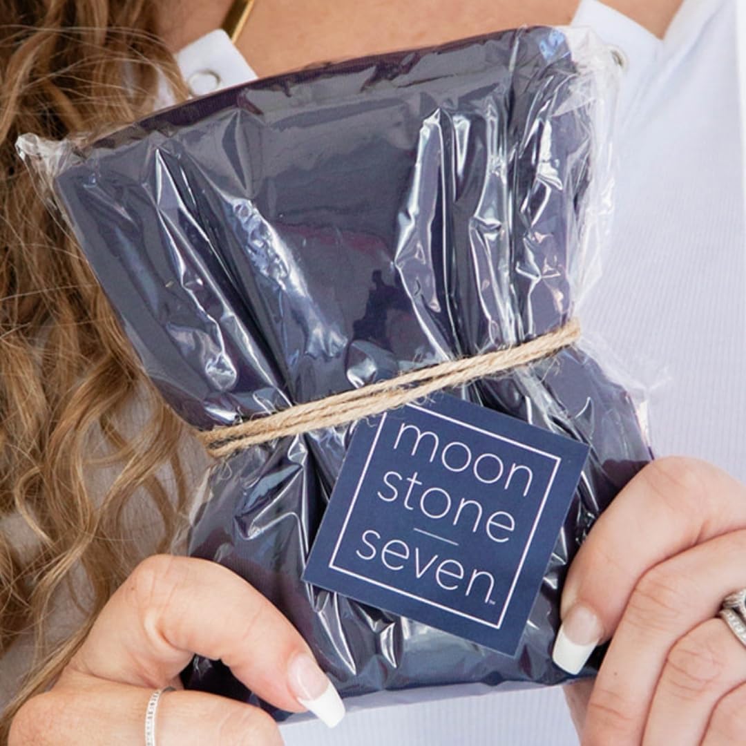 MoonstoneSeven scale with hand showing size and portability benefit