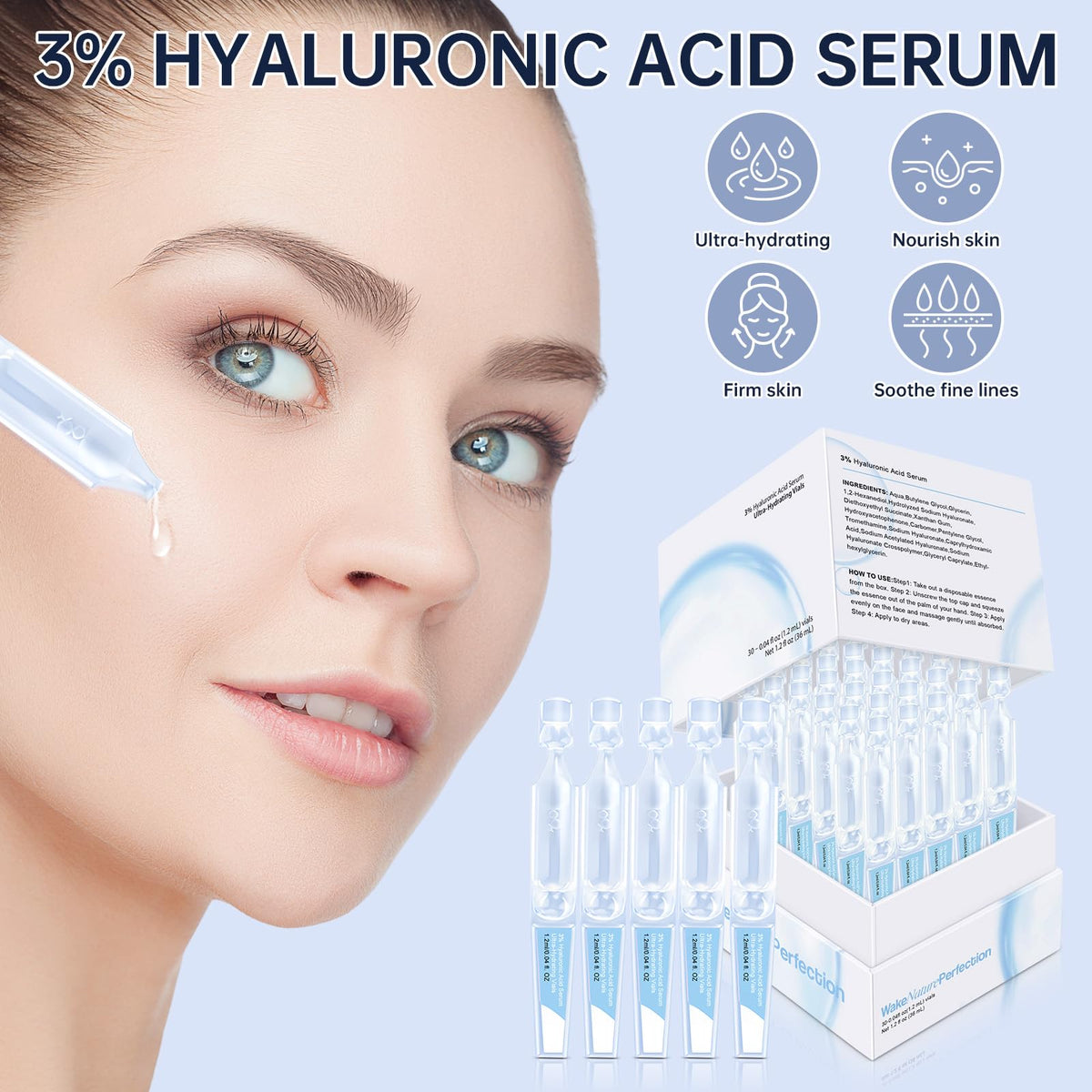 mopayzer serum droplet on hand demonstrating lightweight texture