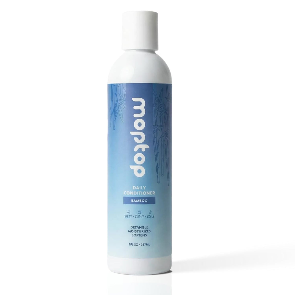 MopTop front packaging showing product clarity and gentle hydration benefit