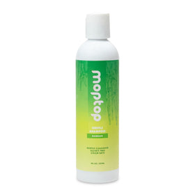 MopTop front bottle view showing label and bamboo 8oz design benefit clarity