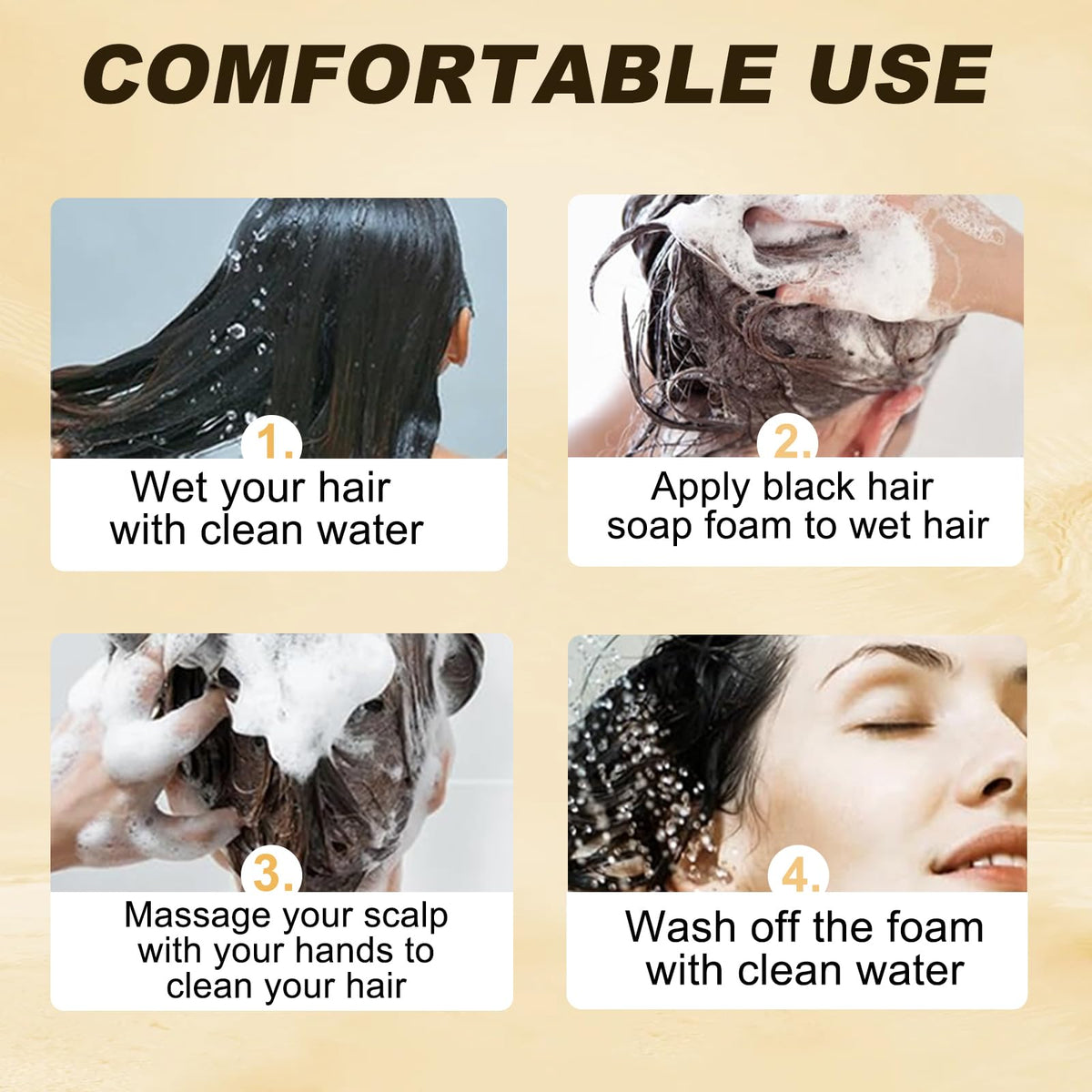 MoraZoge bars on bathroom shelf suggesting daily routine and scalp care benefits