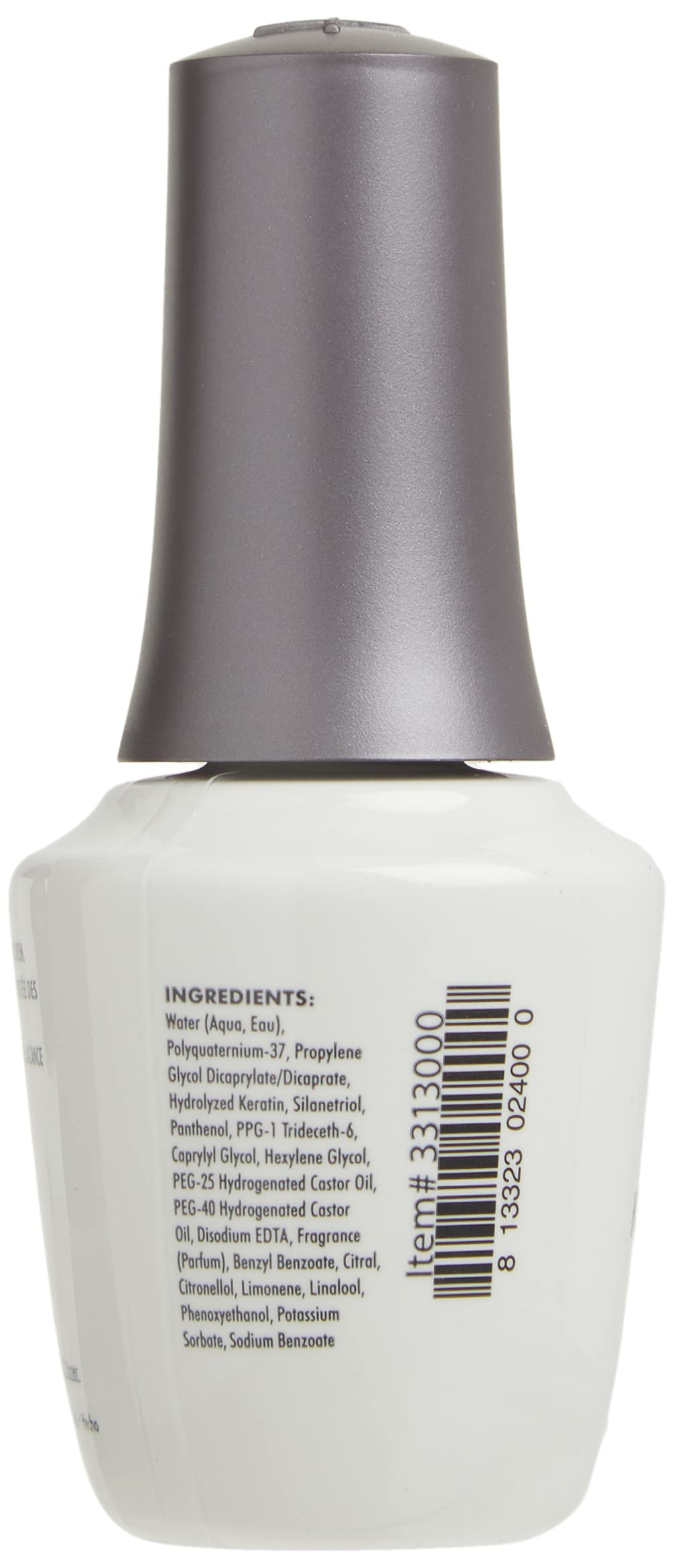 Morgan Taylor applied to fingernails demonstrating visible repair and stronger nail edges