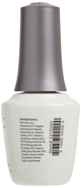 Morgan Taylor applied to fingernails demonstrating visible repair and stronger nail edges
