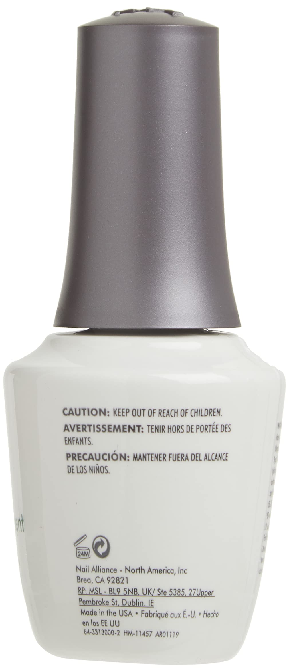 Morgan Taylor keratin treatment texture close-up showing smooth serum for fast absorption