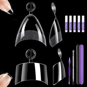 MORGLES front packaging showing 480-piece kit ready for salon or home use