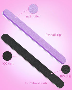 MORGLES applying a tip with glue demonstrating easy at-home application
