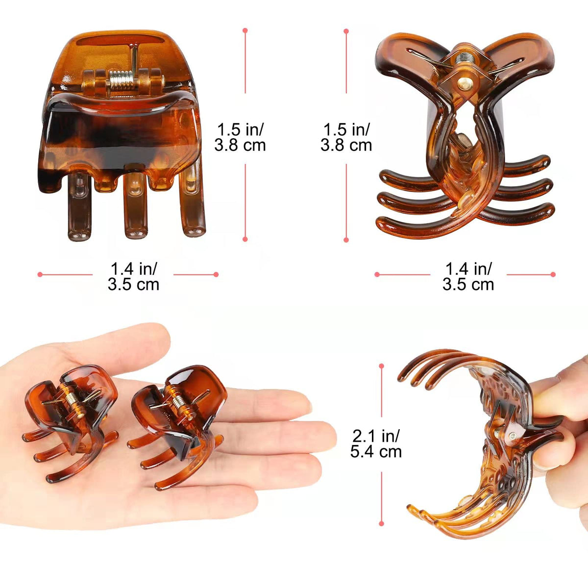 Morhom single clip close-up displaying smooth finish and shape for comfortable hold
