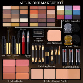 MORNECA close-up of eyeshadow pans showing blendable texture benefits