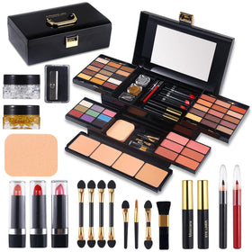 MORNECA front open case showing all 58 colors for complete looks