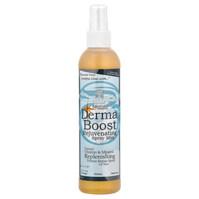 Morningstar Minerals Derma Boost front bottle showing label and size, promotes easy daily use