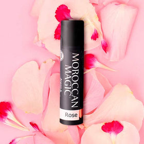 Moroccan Magic outdoor lifestyle shot protecting lips from wind