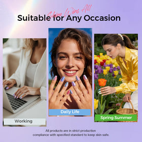 Morovan application scene of a user blending ombre at-home easily